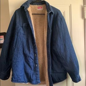 Wrangler Sherpa Denim Jacket